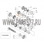 Шестерня 3-й передачи (31х40) КПП MLGU Fiat Ducato Russia 2.3JTD, 9651283580