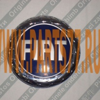 Эмблема (значок) решетки радиатора Fiat Albea синяя, 51718648